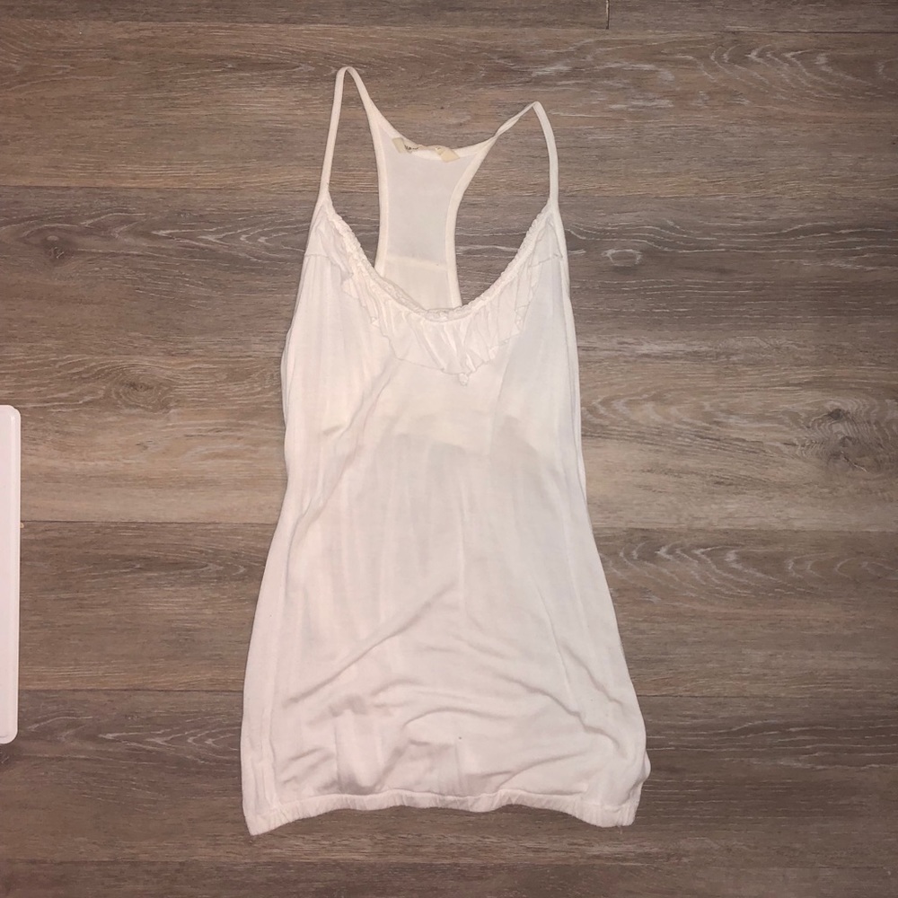 White tank top